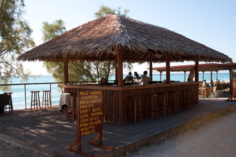 Deck Beachside Café at Pefkoulia