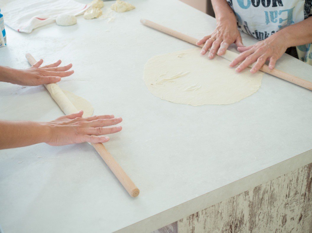 You’ll even learn to make phyllo dough at Tasting Lefkada