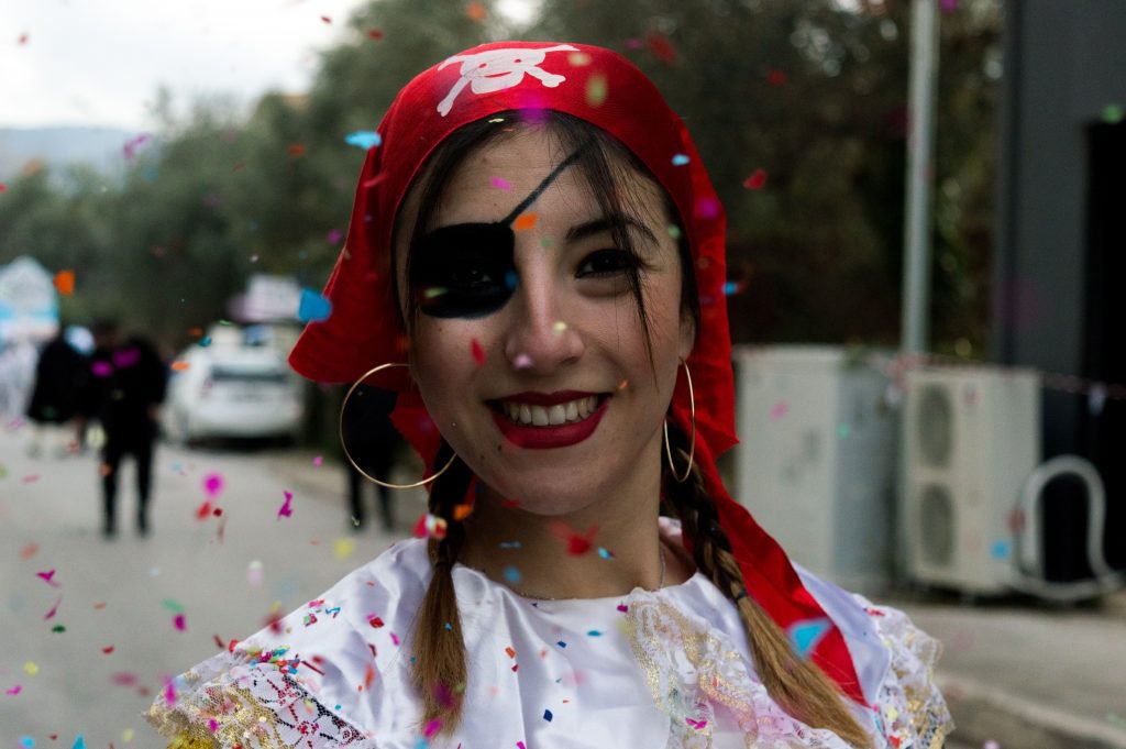 Photos from previous carnivals in Lefkada. Denise Vlachou