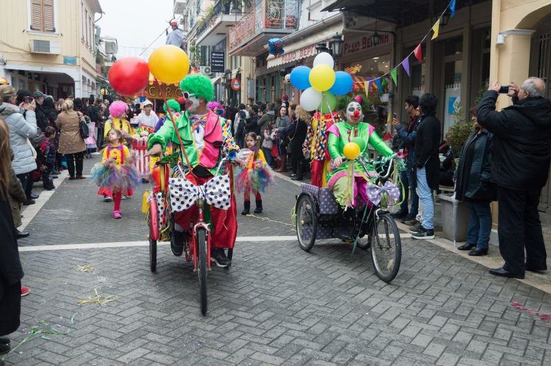 Photos from previous carnivals in Lefkada. Denise Vlachou