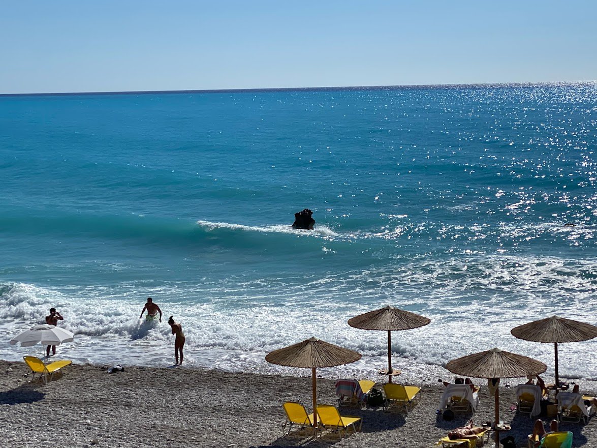 Gialos beach, Lefkada  © Andreas Thermos