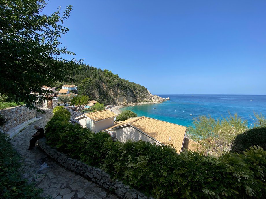 Panoramic view of the village