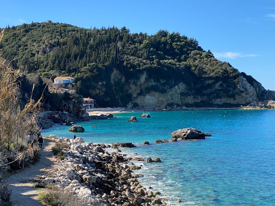 To the right of Milos beach