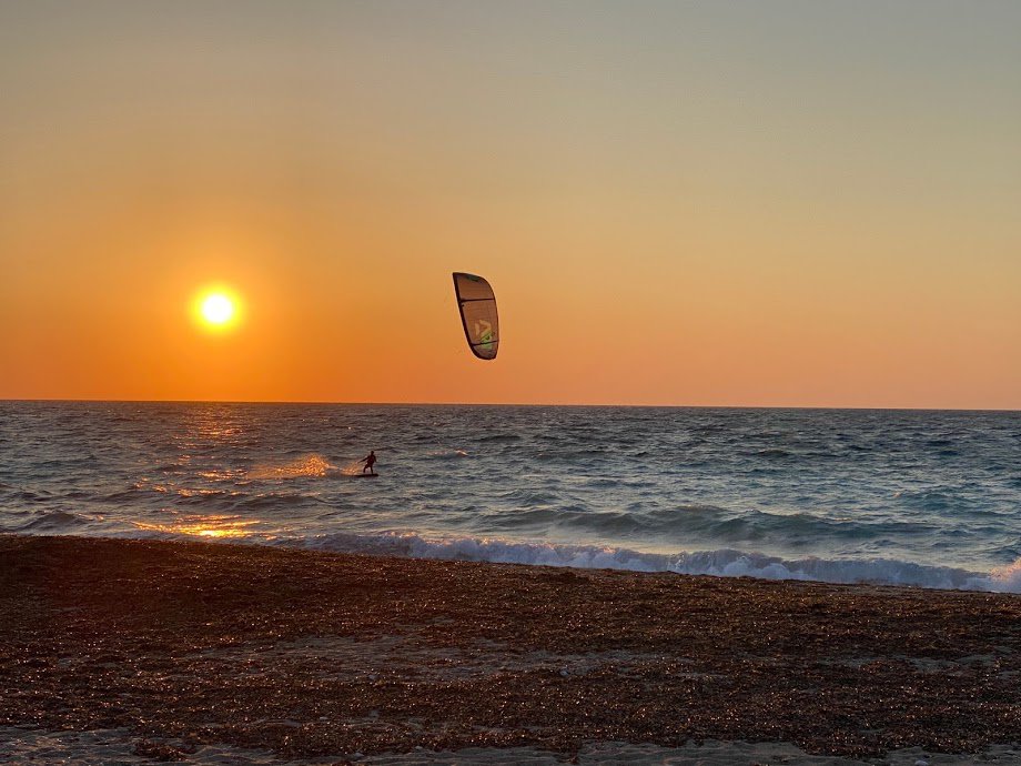 Sunset in Agios Ioannis @Andreas Thermos