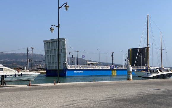 Lefkada Floating Bridge Opening Schedule