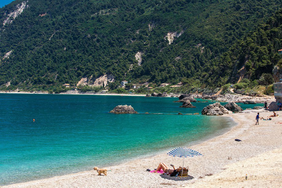 Agios Nikitas is a destination much loved by Lefkada's locals.