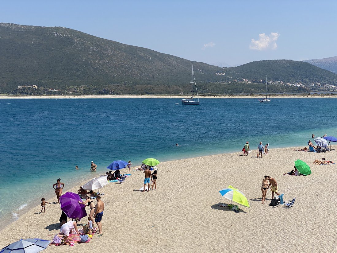 Ammoglossa Beach: a laid-back destination just a breath away from Lefkada  Town - Lefkada Slow Guide Blog