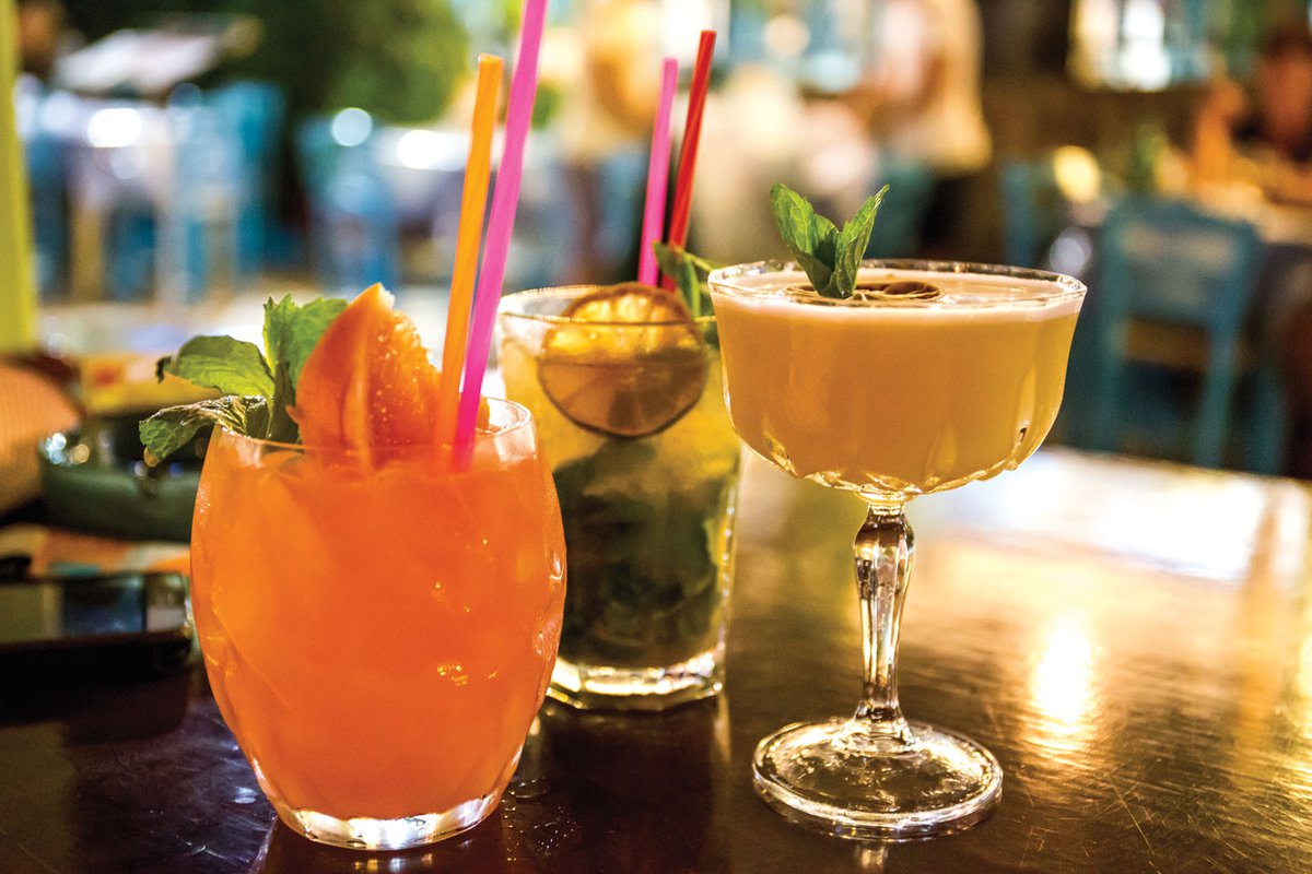 Extraordinary cocktails at Gonia Bar, Agios Nikolas