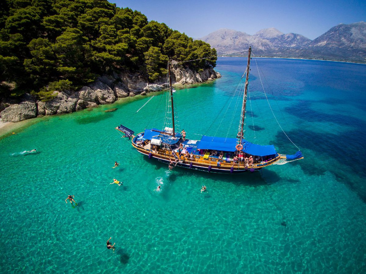 Lefkada: Ionian Day Cruises | THE M/S CHRISTINA