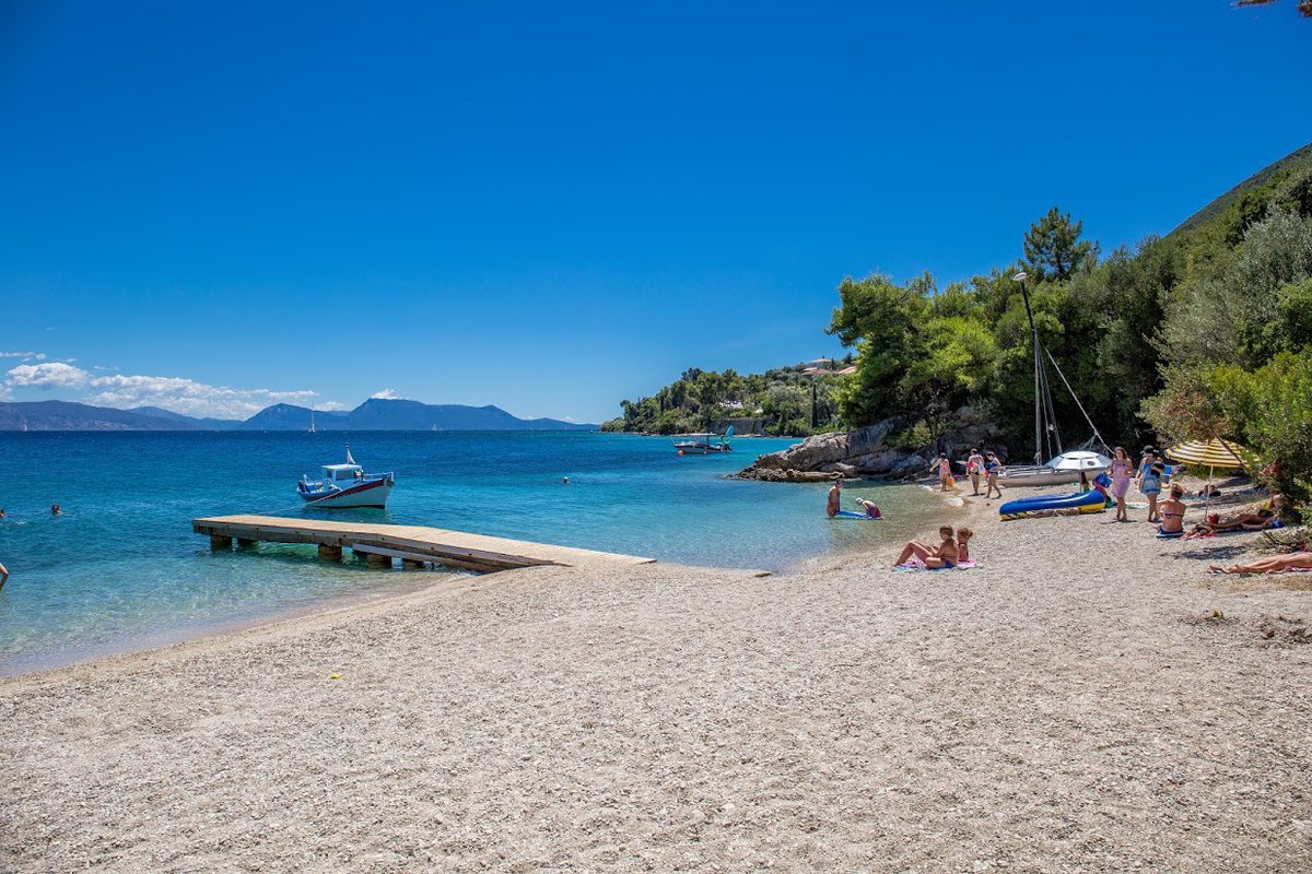 Nikiana beach viewed from Anasa tou Zorba restaurant @Andreas Thermos