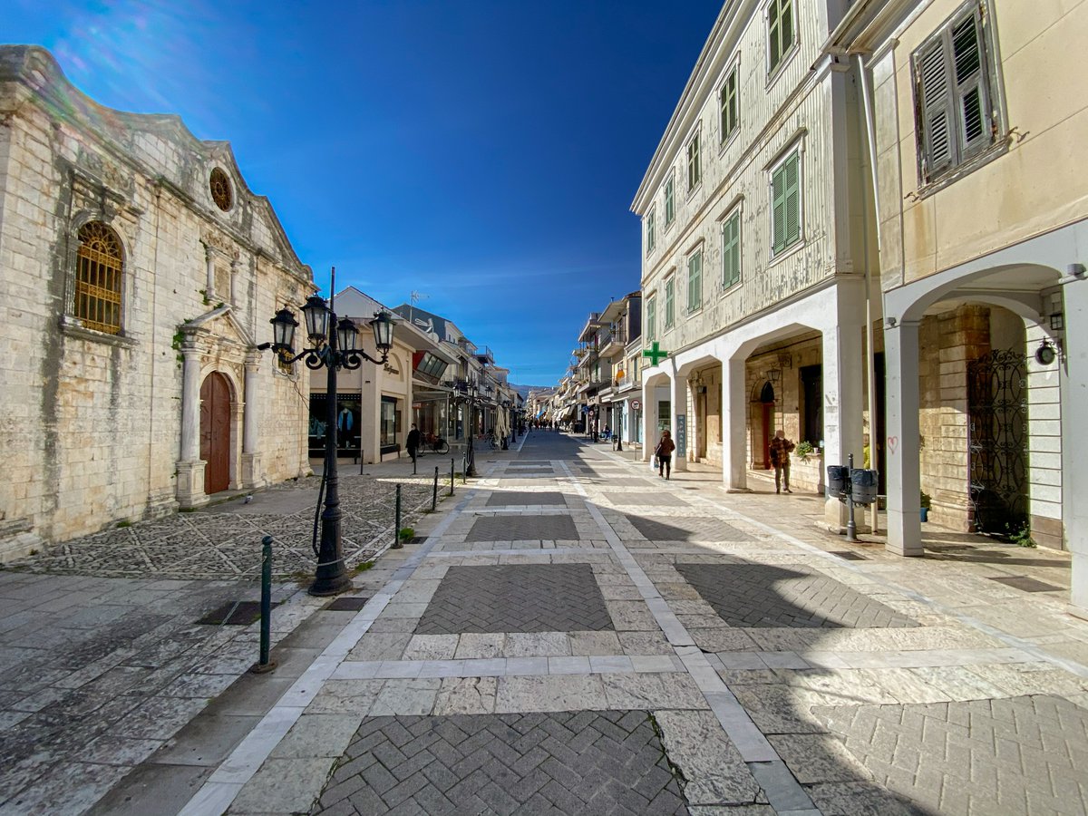 Η κεντρική αγορά της Λευκάδας