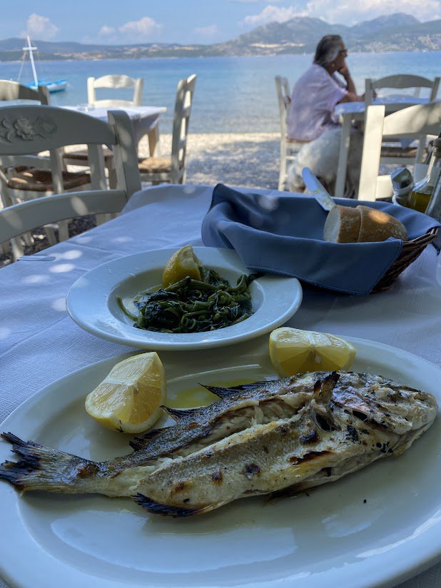 Pantazis is one of the best seafood restaurant in Lefkada © Andreas Thermos