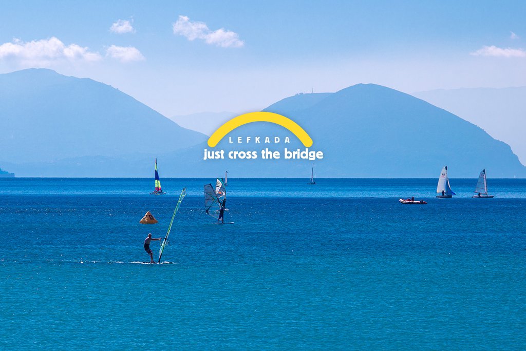 Windsurfing in Vassiliki | Just cross the bridge